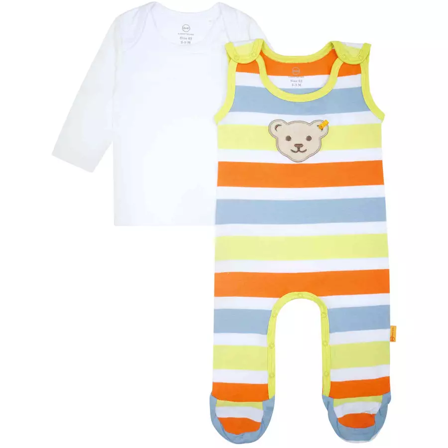 Steiff Strampler Set Nectarine