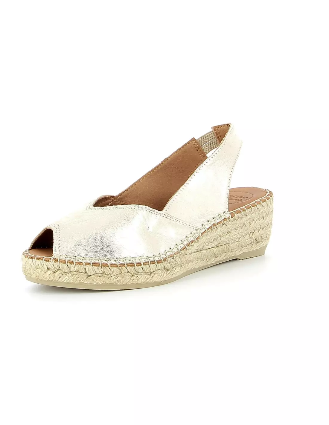 TONI PONS BERNIA - Espadrilles Platinecuir