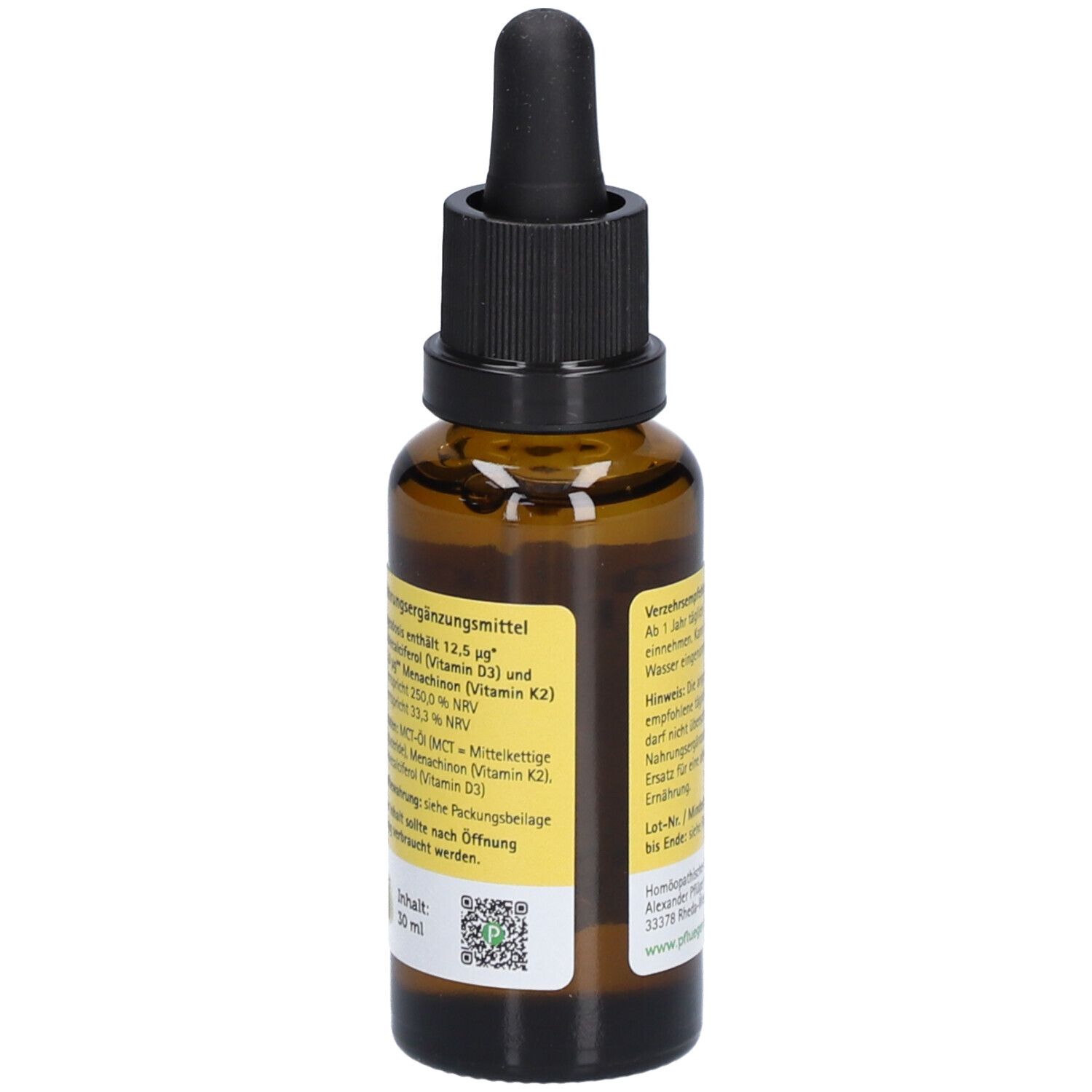 Vitamin D3+K2 Pflüger® PUR