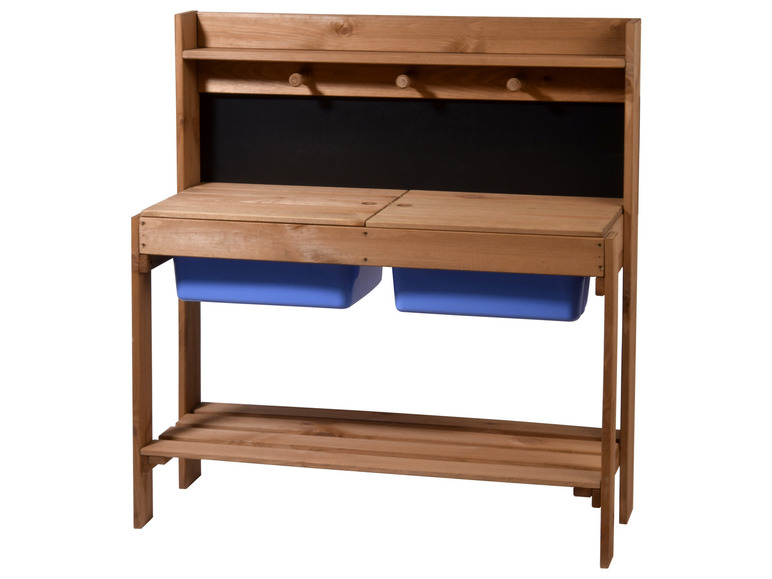 Houten buiten speelkeuken