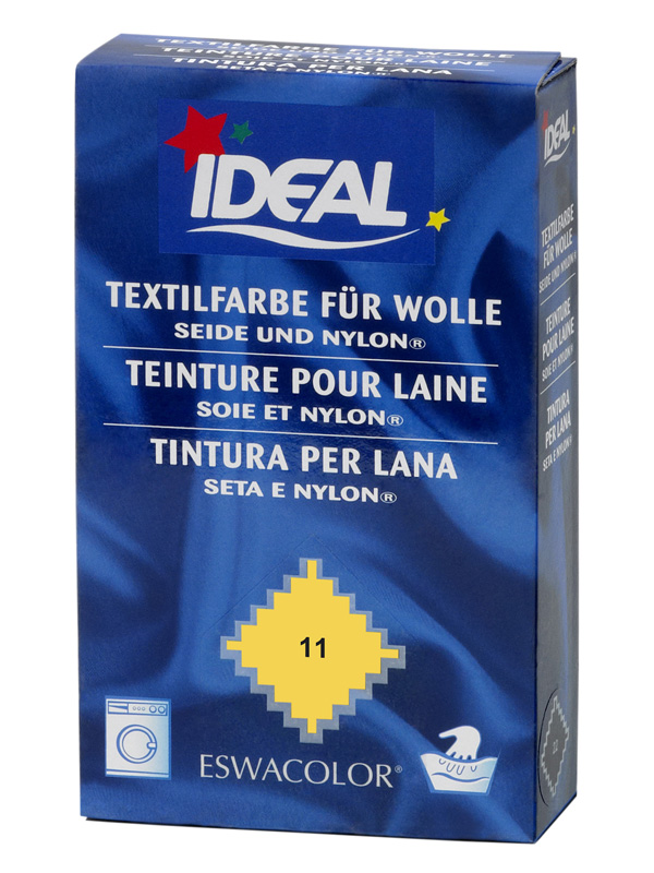 IDEAL Wolle Color<br>30 g, Pulver, No11 goldgelb