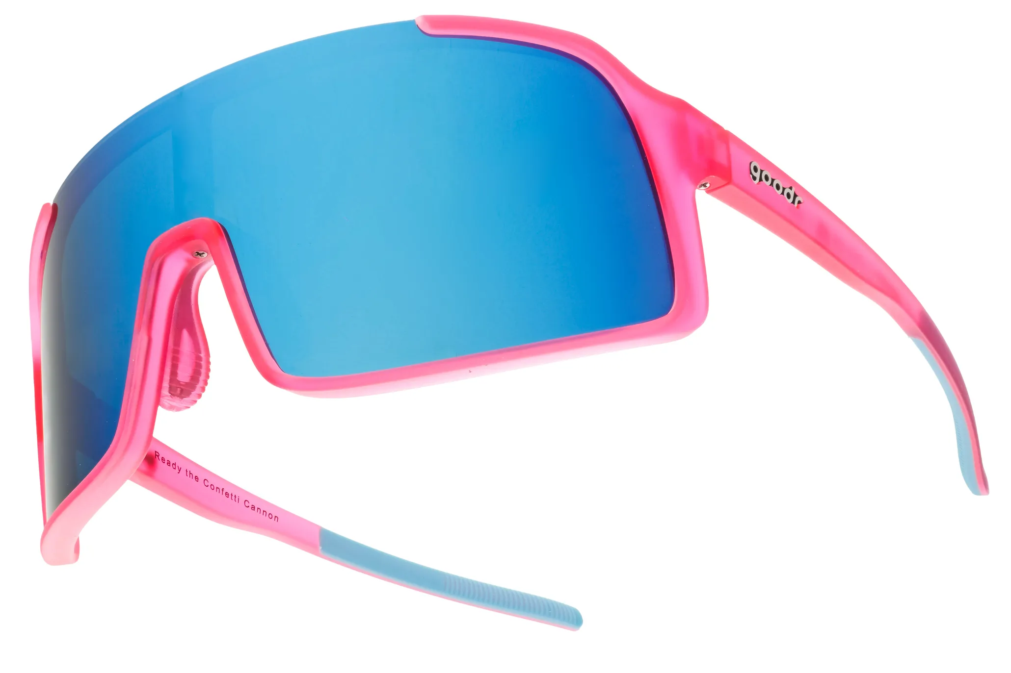 Goodr Sunglasses Ready The Confetti Cannon Pink