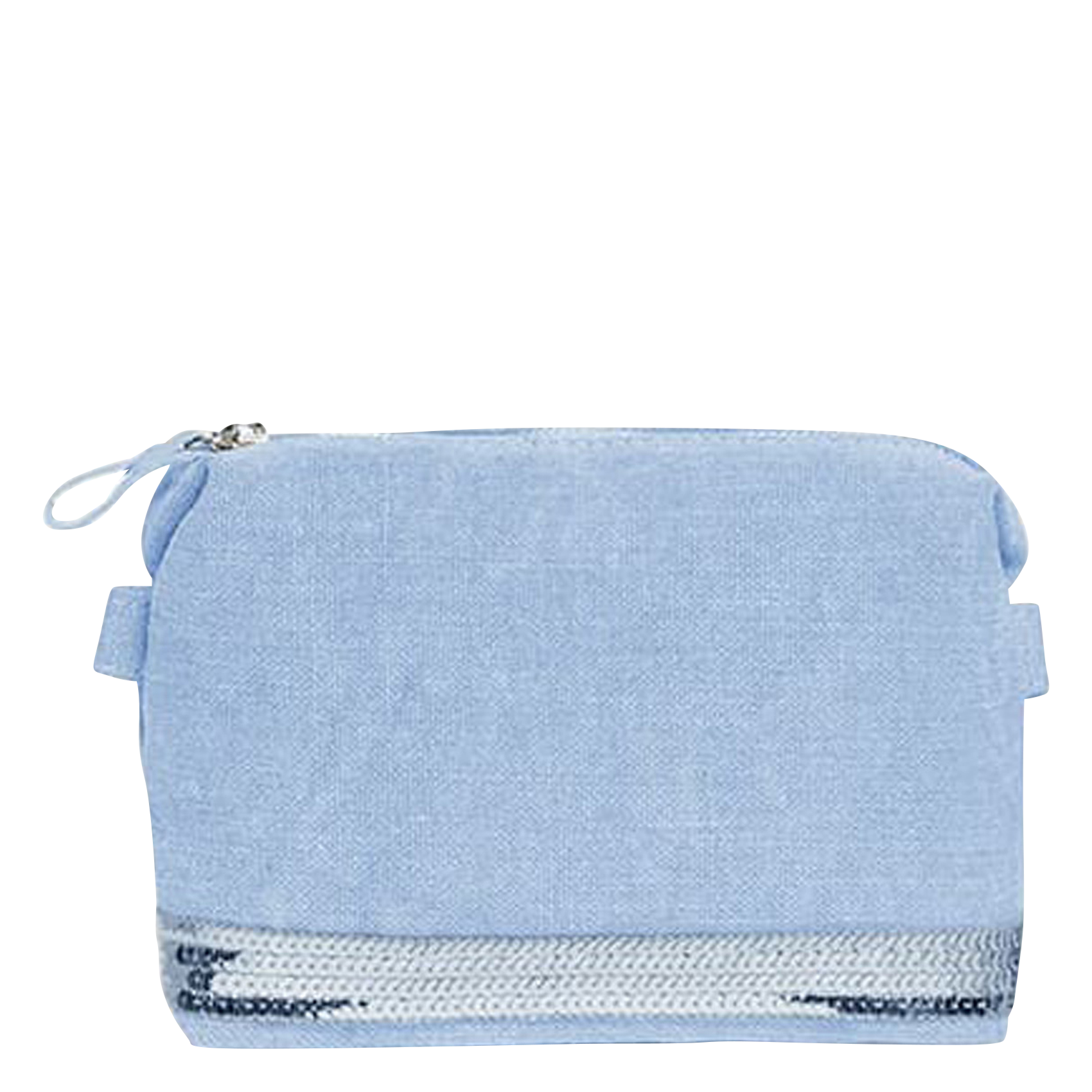 Pochette en lin| Bleu