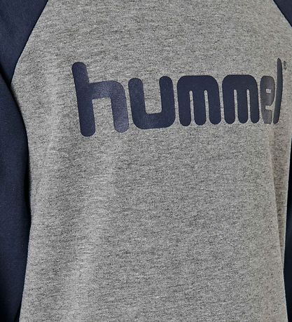Hummel Bluse - hmlBoys - Navy/Graumeliert meliert