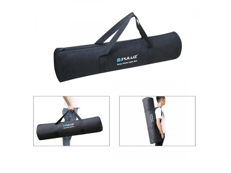 Puluz Aufnahmebox Studio Shooting Tent Box Kit 80 cm Aufnahmebox mit drei Hintergründen