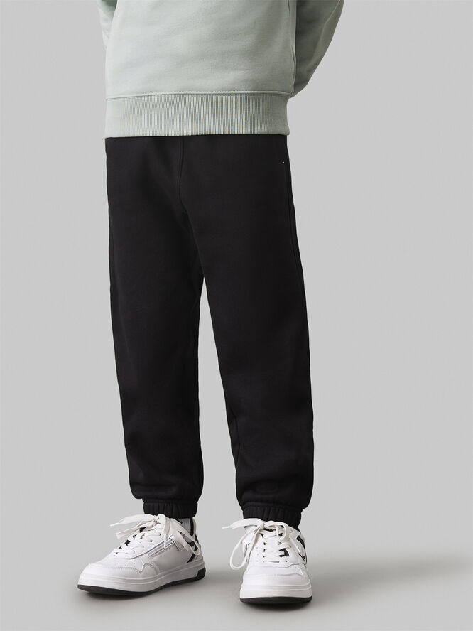 Calvin Klein WAISTBAND EMB. FLEECE JOGGER Ck black