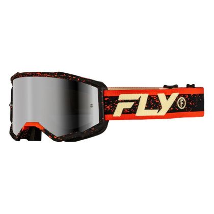 Masque cross Fly ZONE 2025 - Rouge