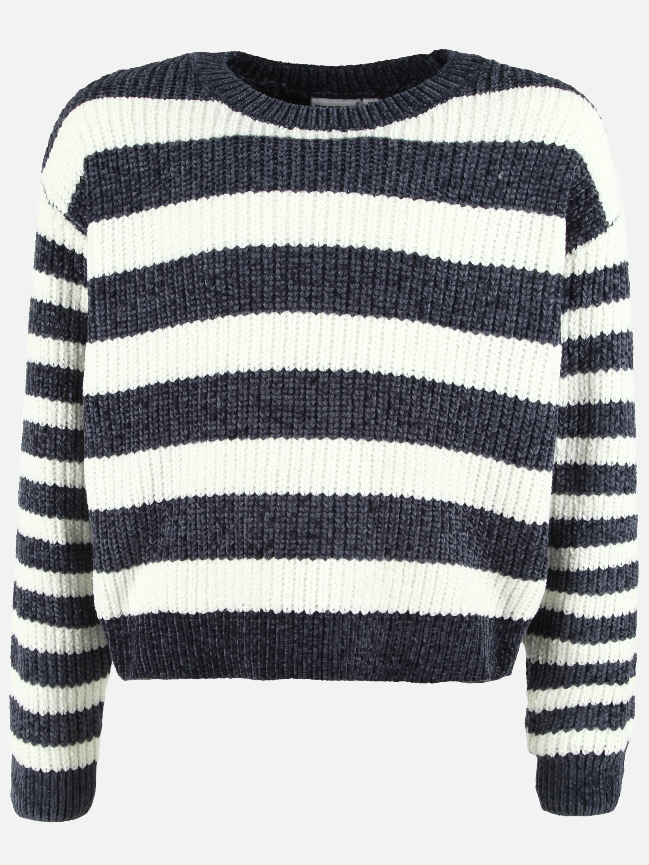 Mädchen Chenille Pullover mit Streifen