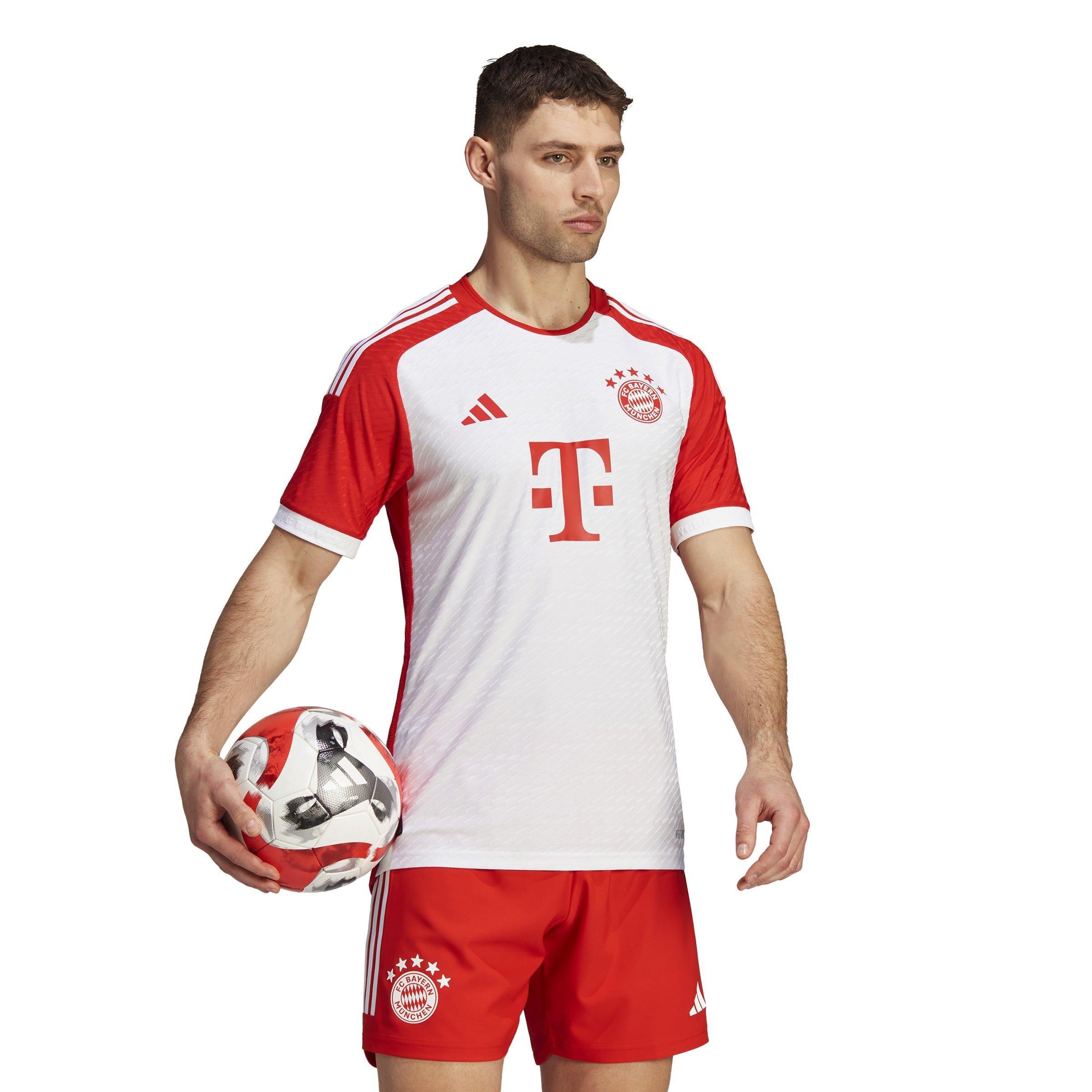 adidas Bayern Munich Authentic Home Shirt 2023 2024 Adults