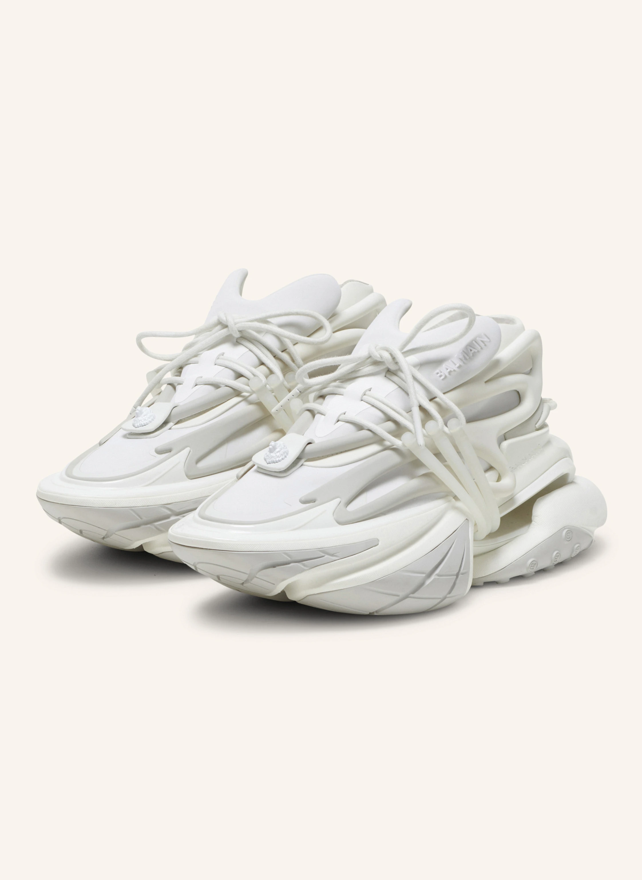 BALMAIN Sneakers Unicorn aus Neopren und Leder