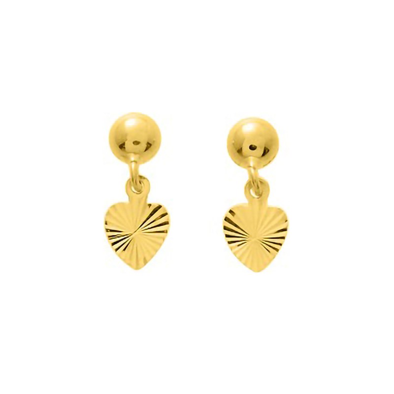 Boucles d'oreilles Enfant - Or 18 Carats