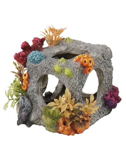 Aqua Della Decor Kubus - Aquarium - Ornament - 12x11.5x11 cm