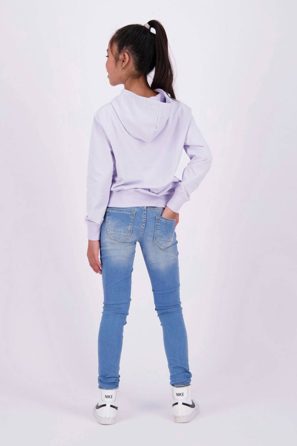 Raizzed skinny jeans Chelsea Crafted met slijtage mid blue stone