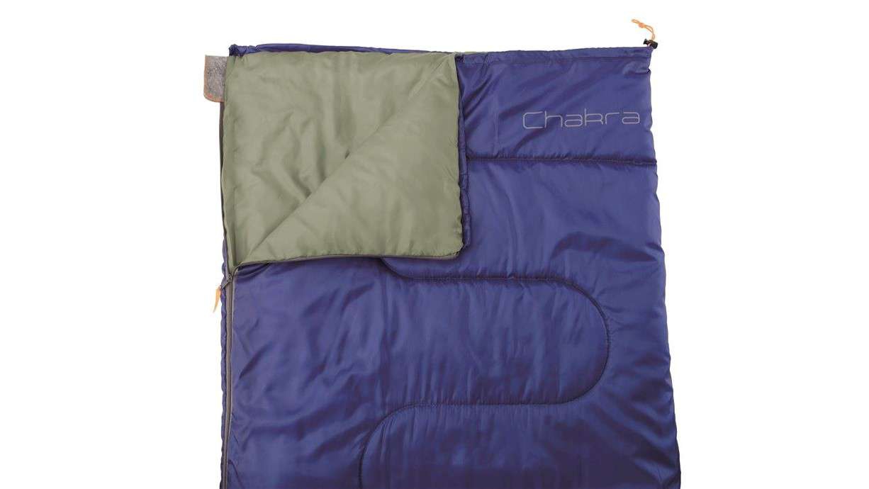 Easy Camp Chakra Square Sleeping Bag Rechteckiger Reiseschlafsack Chakra blau