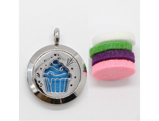 ZEN AROME - Collier d'aromathérapie cup cake