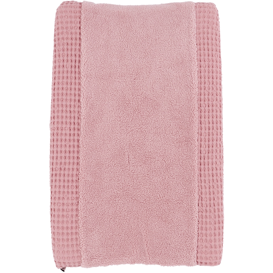 MEYCO Wickelauflagenbezug Waffel Teddy - Old Pink - 50 x 70 cm