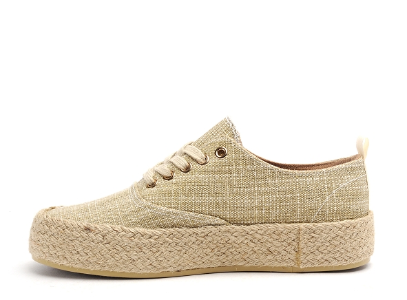 Les tropeziennes basses femme mafalda beige