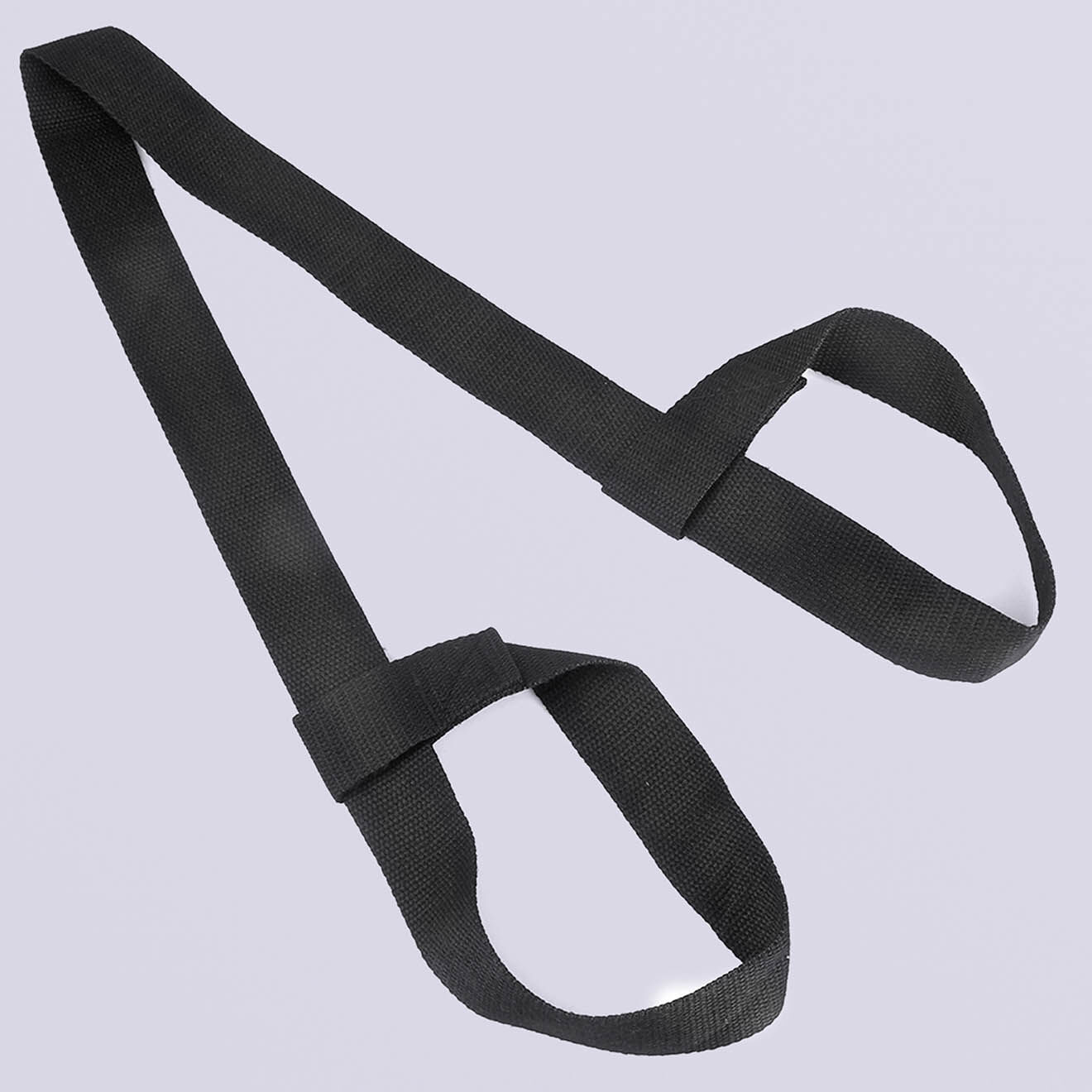 Onamaste Sangle pour tapis de yoga noire