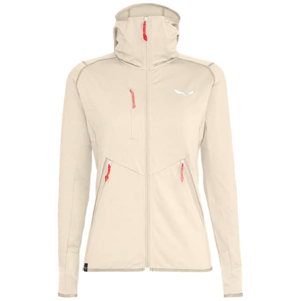 Veste polaire randonnée SALEWA AGNER HYBRID PL/DST W OATMEAL MELANGE