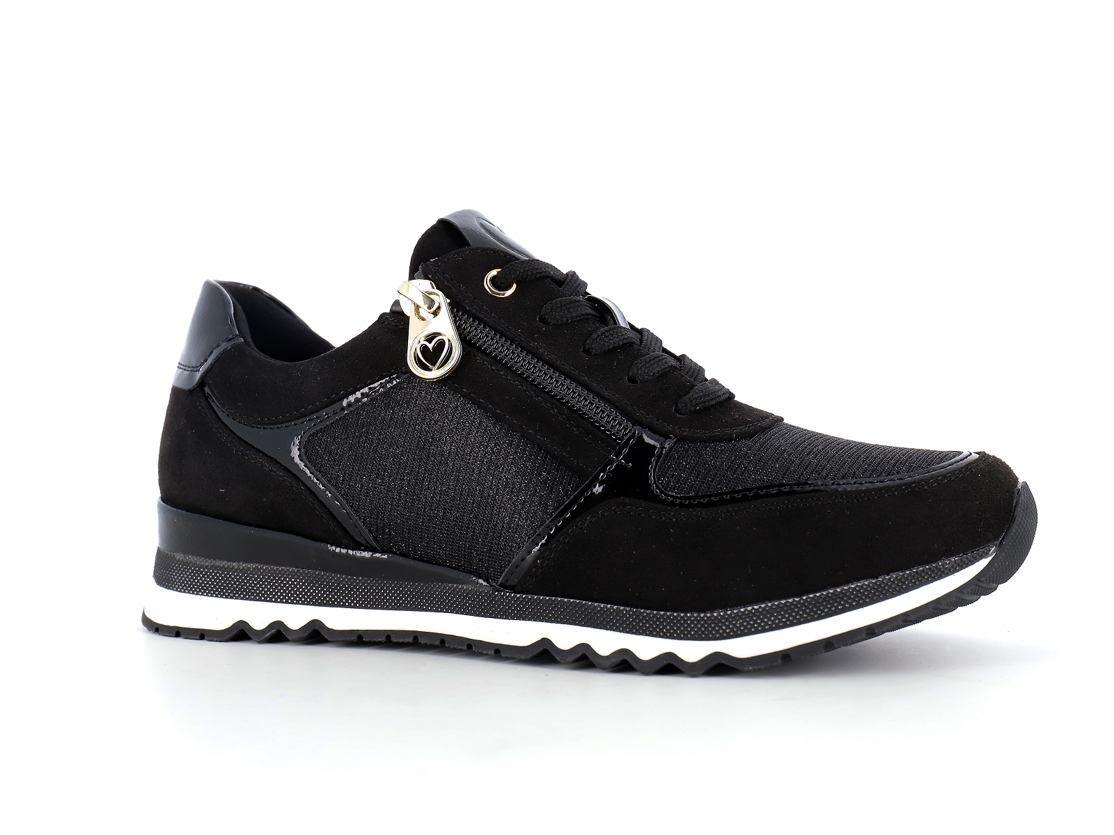 Marco tozzi-23749 Synthétique Noir paillette