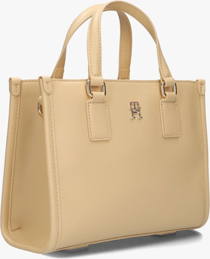 TOMMY HILFIGER beige tommy hilfiger handtas th monotype mini tote