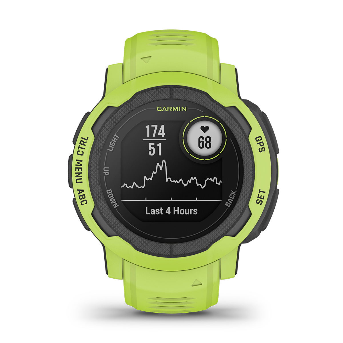 Garmin Instinct 2 - Electric Lime, 45 mm