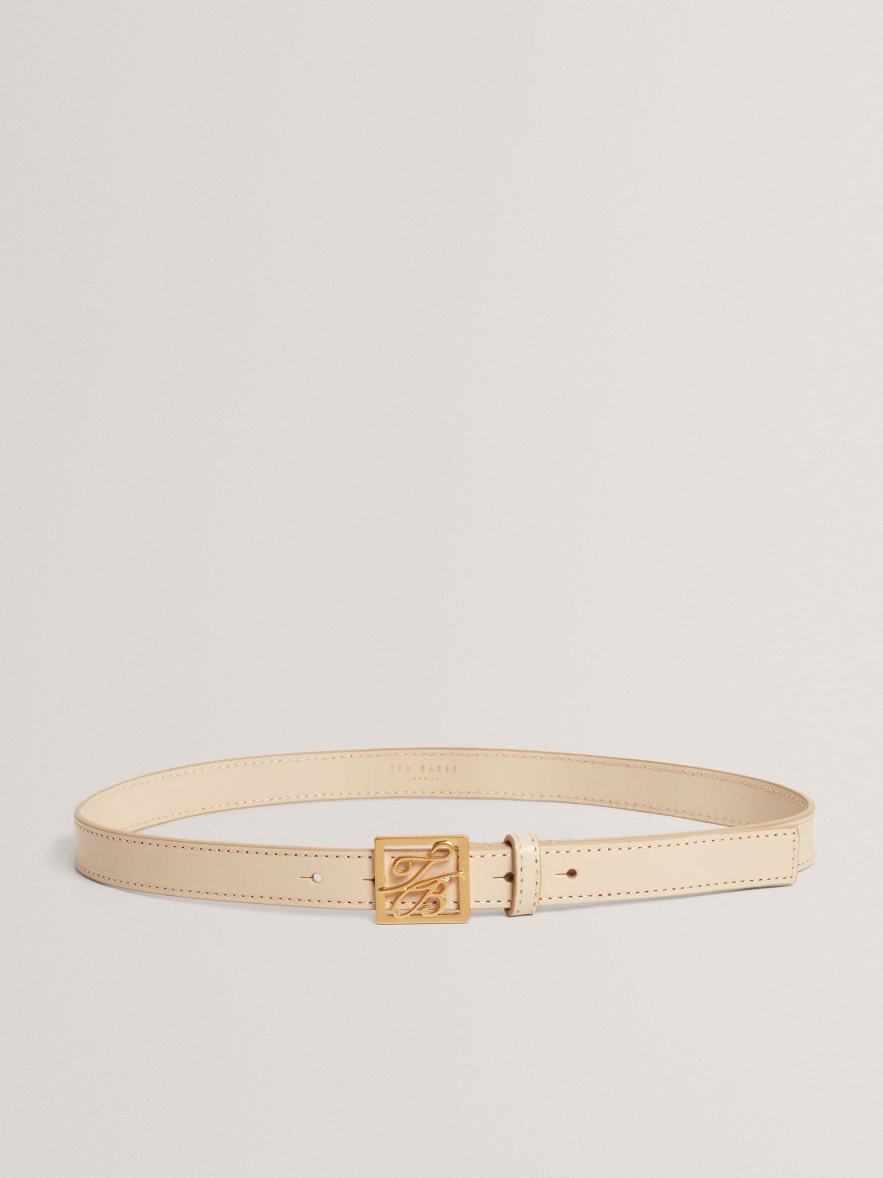 Ted Baker Scriptt-Tb Script Leather Belt