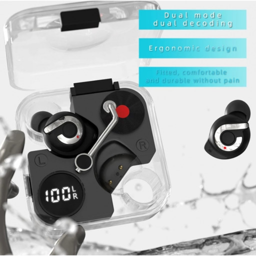 Fones de ouvido sem fio Smartek TWS-E89 com microfone.