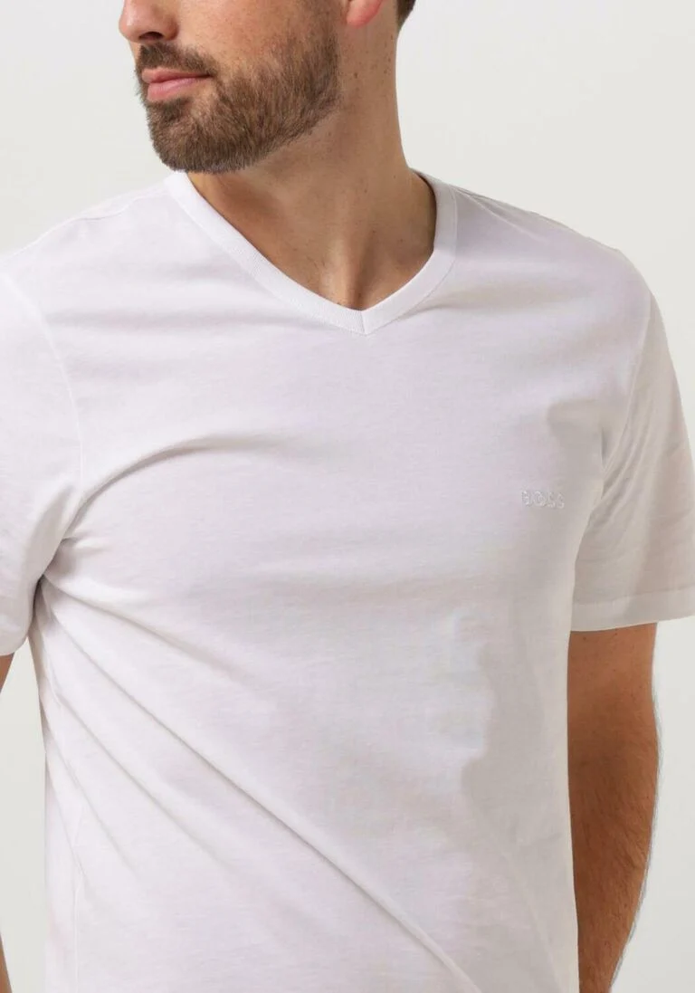 BOSS witte boss t-shirt tshirtvn 3p classic