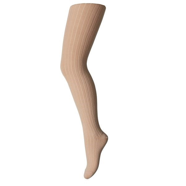 MP 128 Wool Rib Tights 853 Rose - Mp Danmark → Luksusbaby.dk