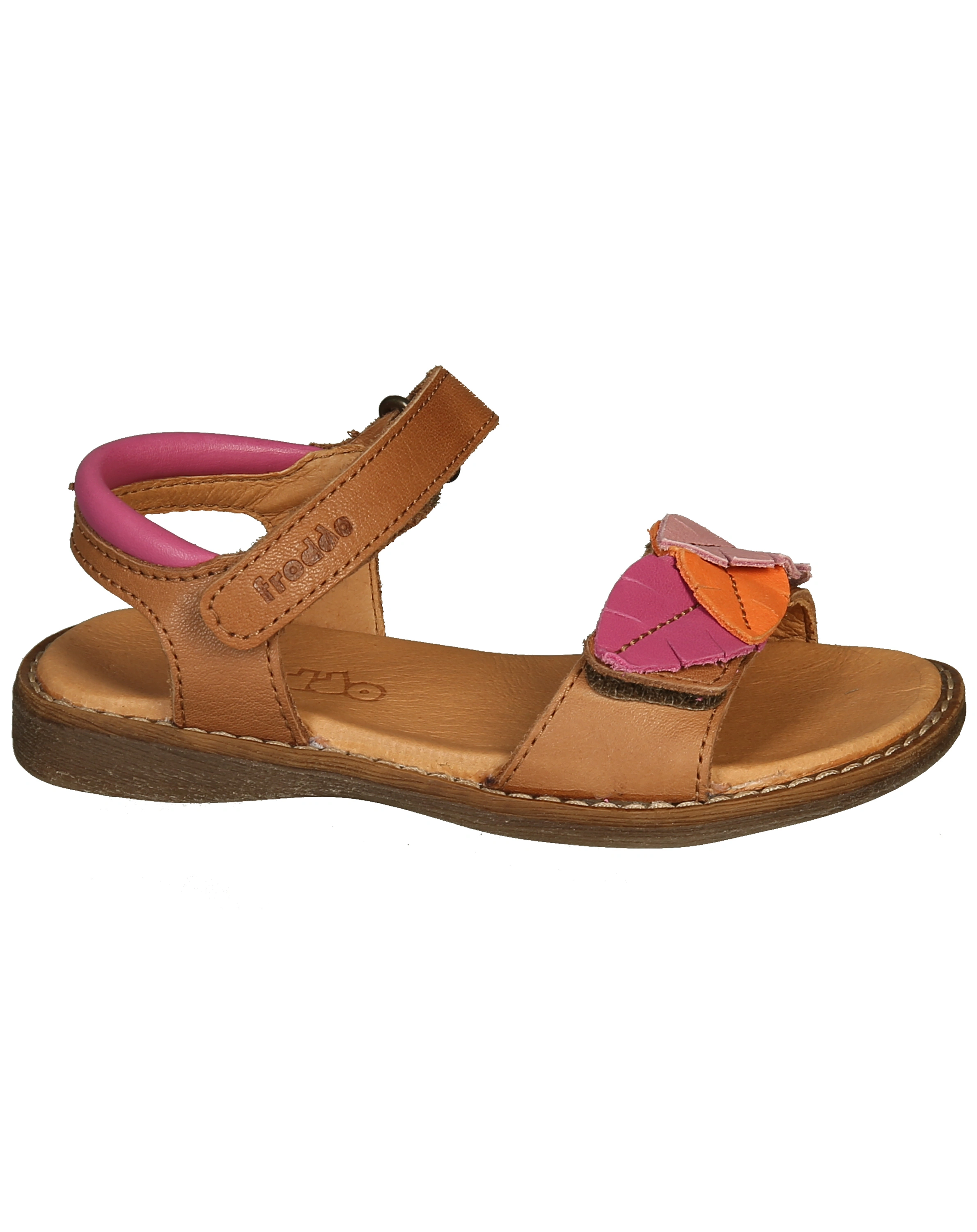 Sandale LORE LEAVES in brown