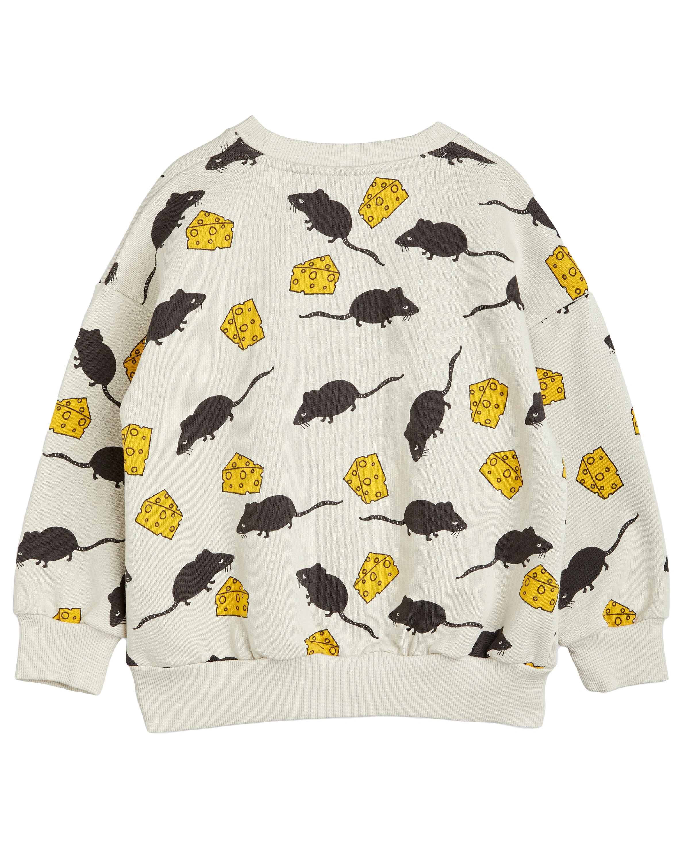 Sweatshirt MOUSE AOP in light grey