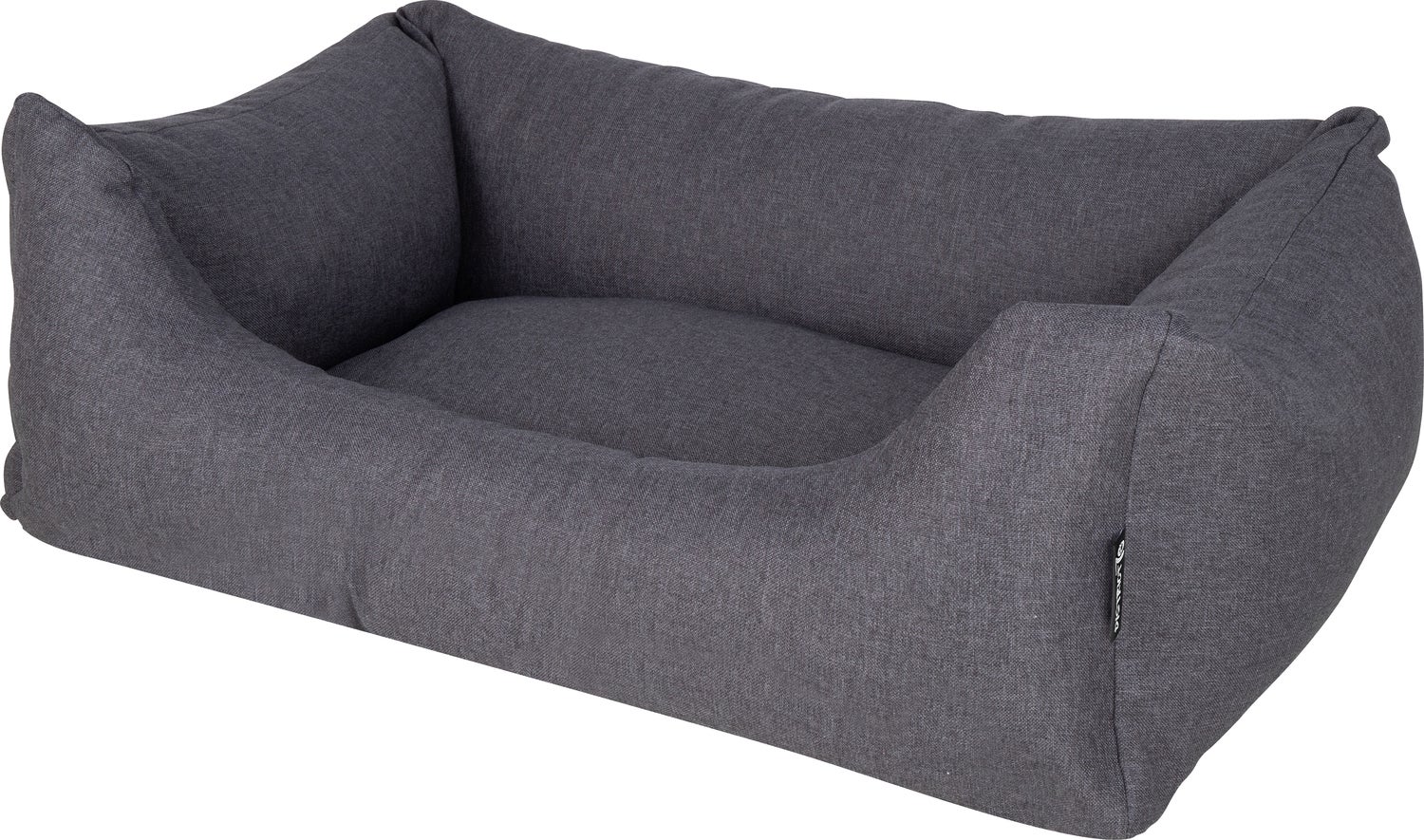 District 70 hondenmand Classic grijs 80 x 60 x 25 cm