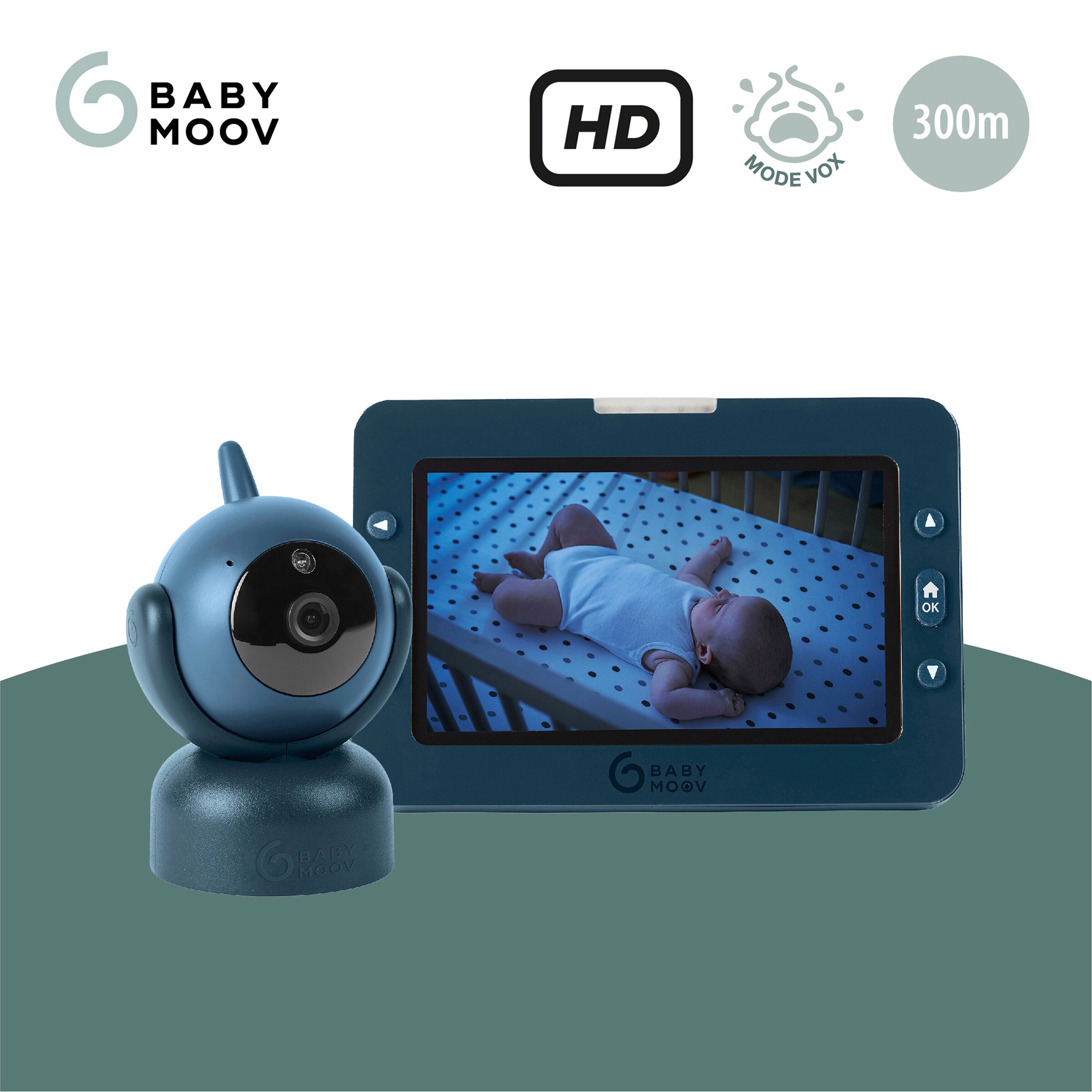 Babymoov Babyphone mit Kamera Yoo Master Plus HD