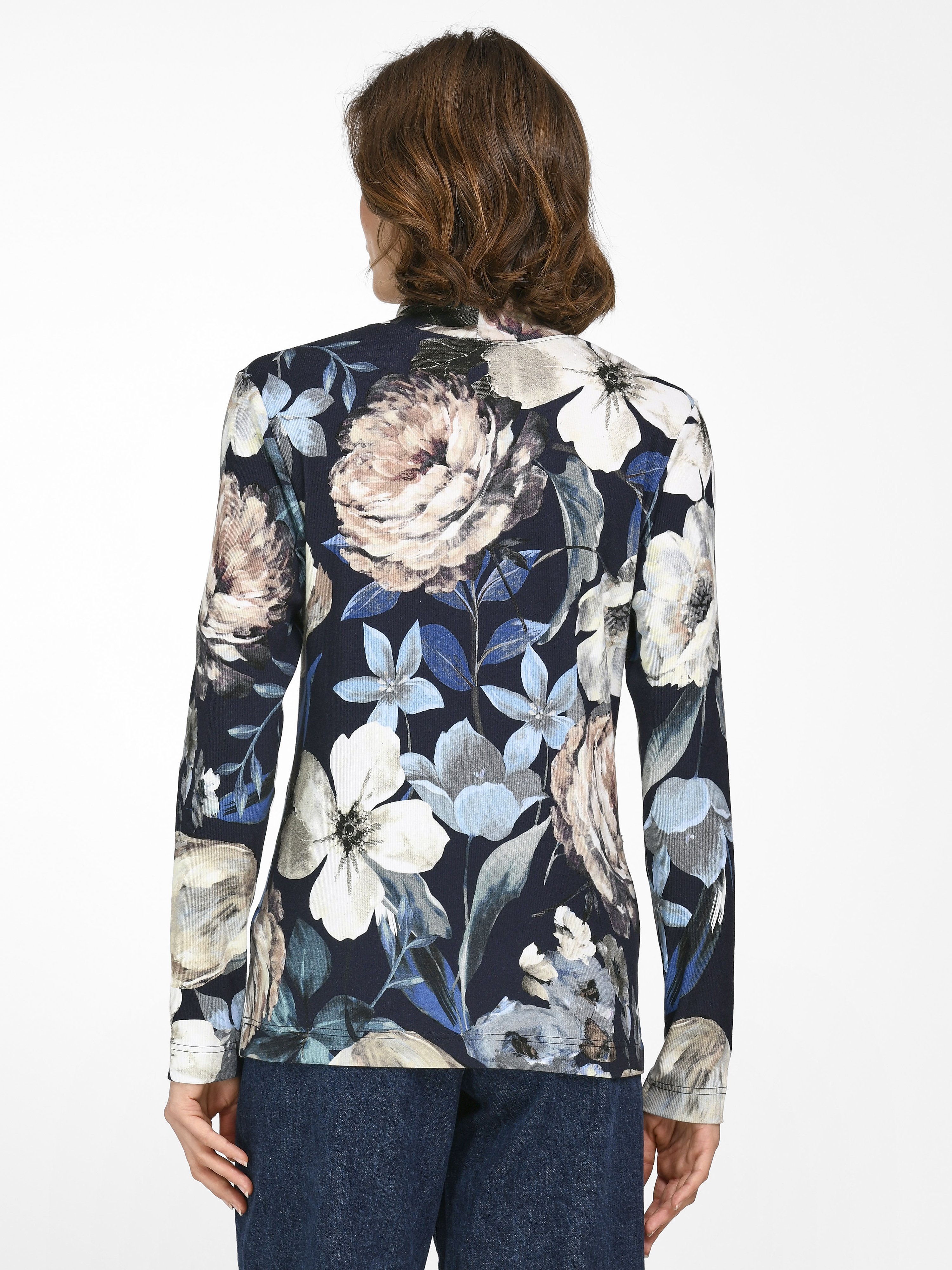 Shirt mit Stehbund