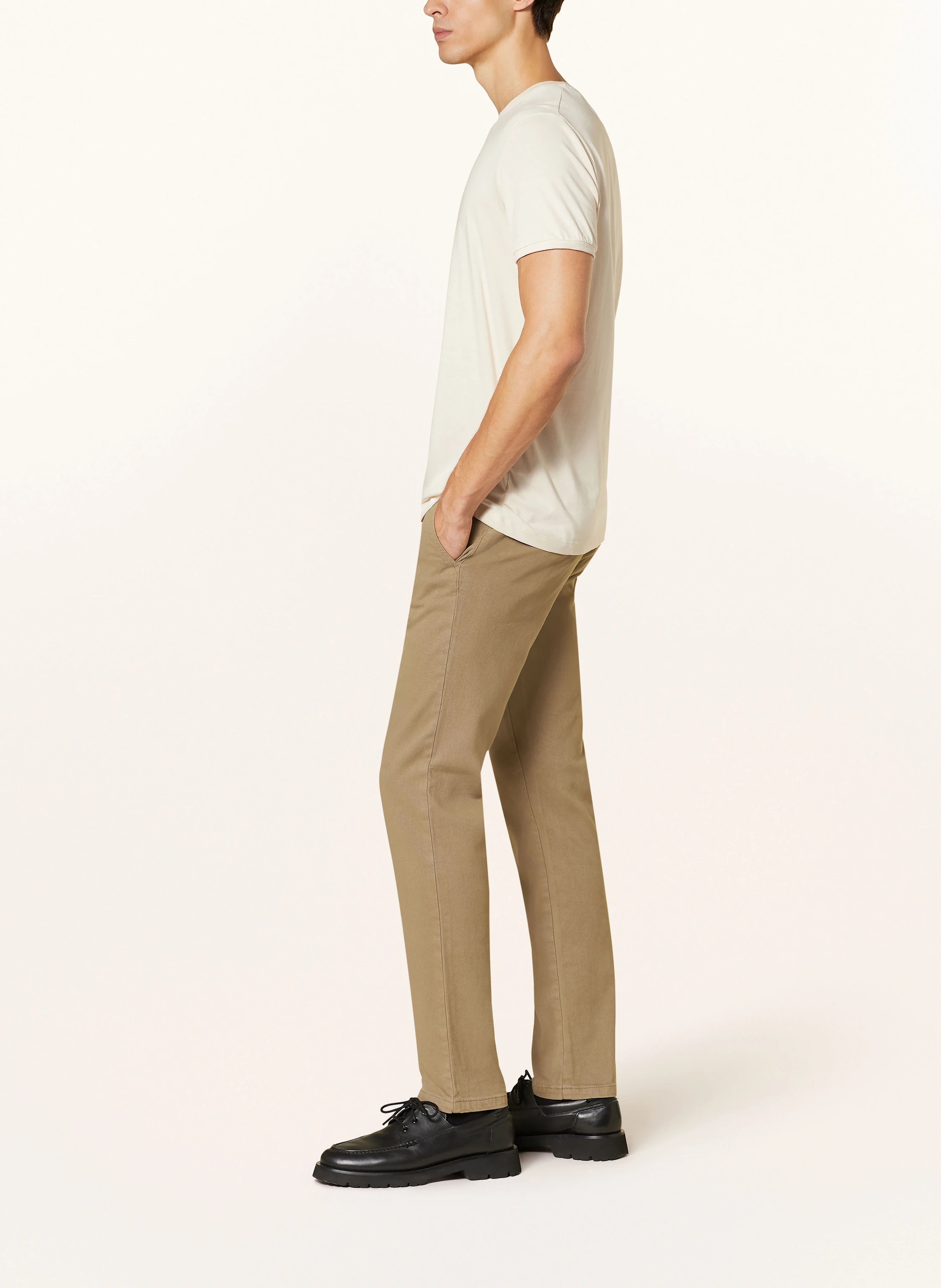 STROKESMAN'S Piqué-Chino Slim Fit