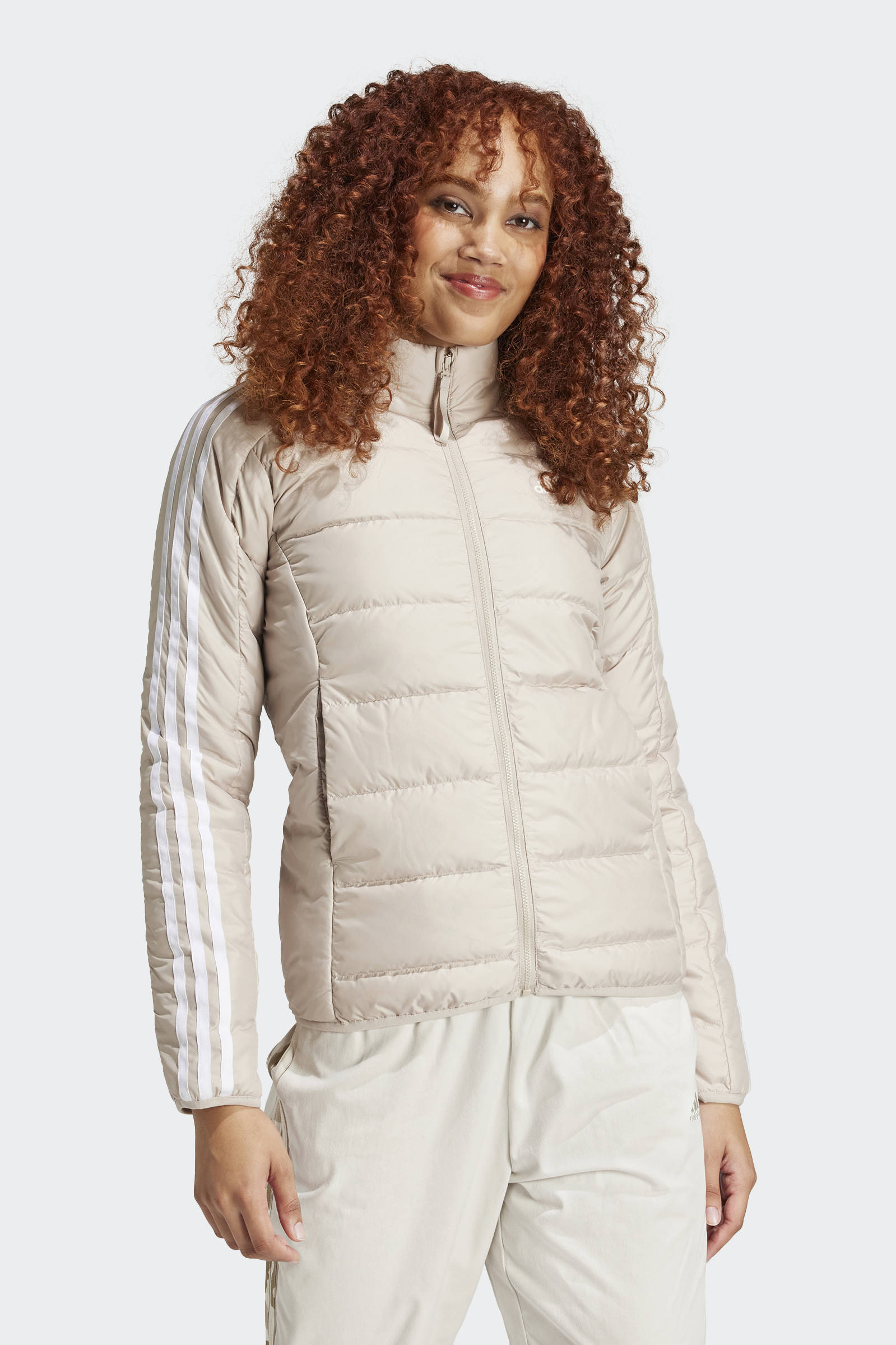 adidas outdoor jas beige