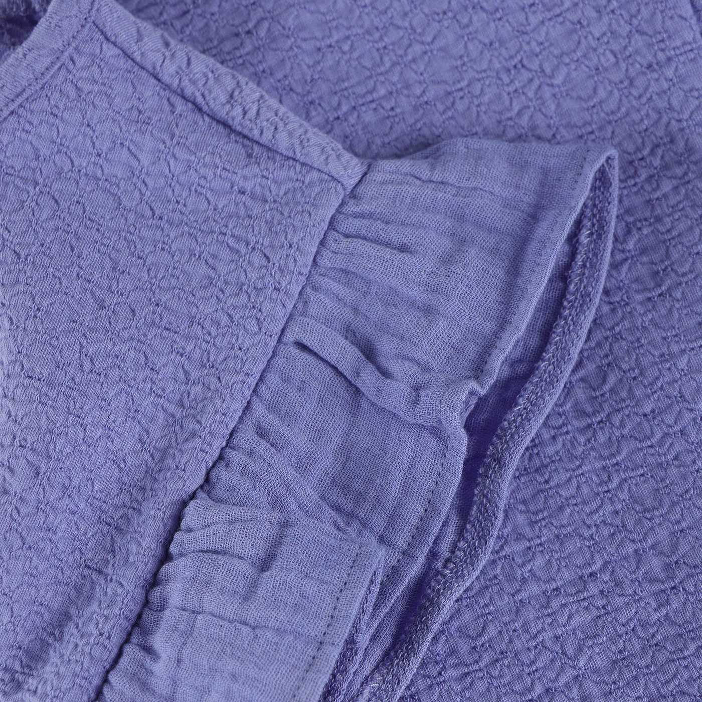 Daily7 Daily7 t-shirt ruffle lolite