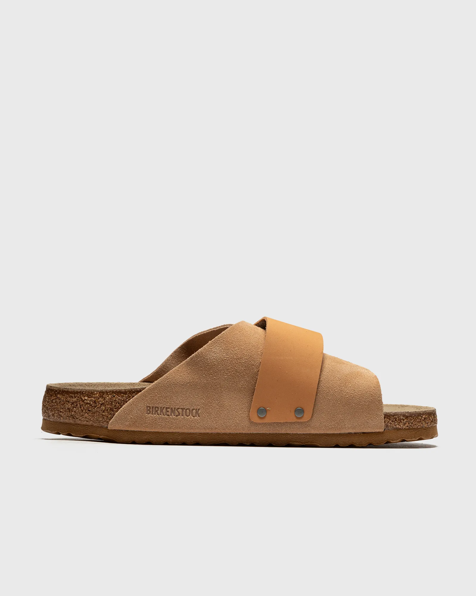 Birkenstock Kyoto VL Soft Suede & Nubuck Clay