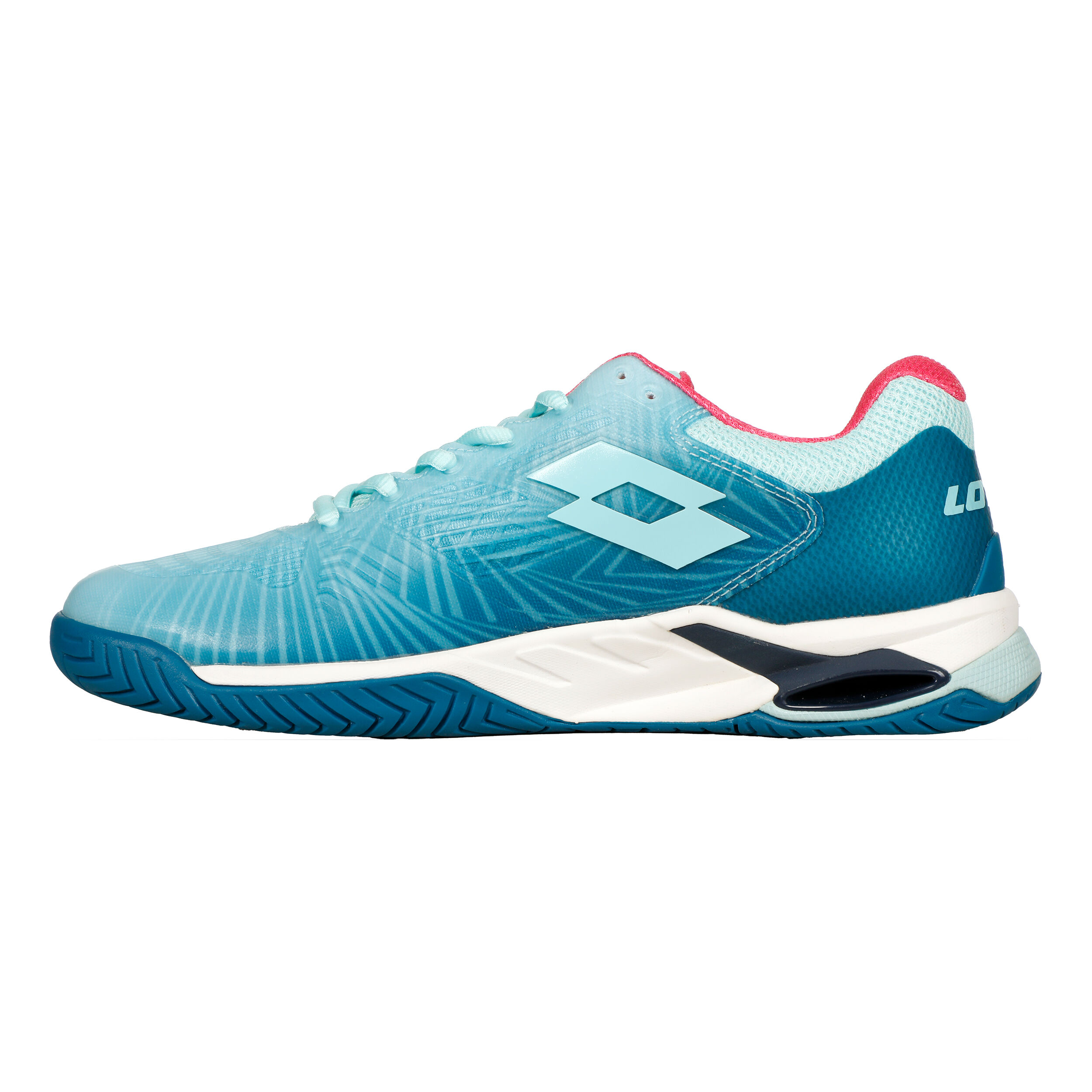 Lotto Mirage 100 II Chaussures Toutes Surfaces Femmes - Turquoise , Bleu