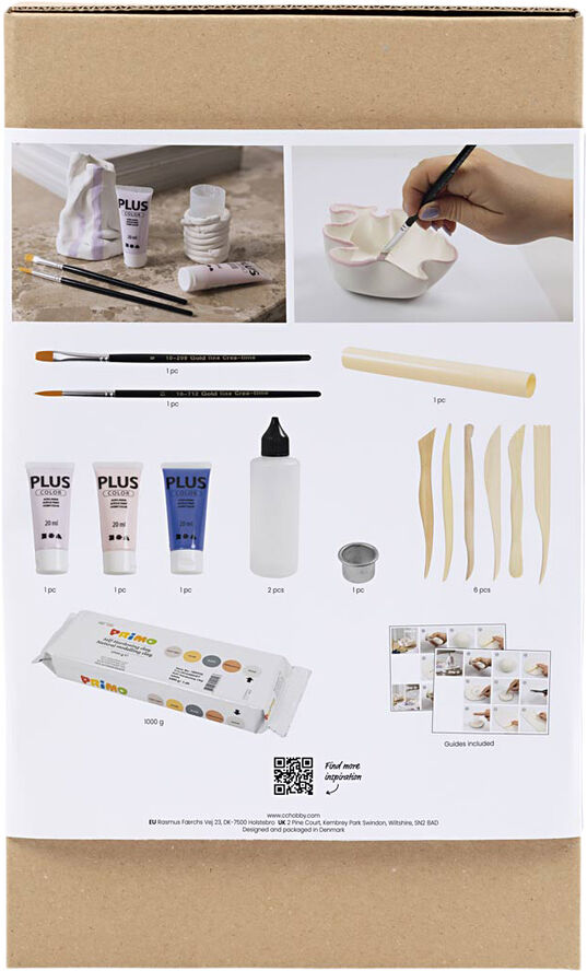 Creativ Company DIY Kit Modellering, Krukker og vaser