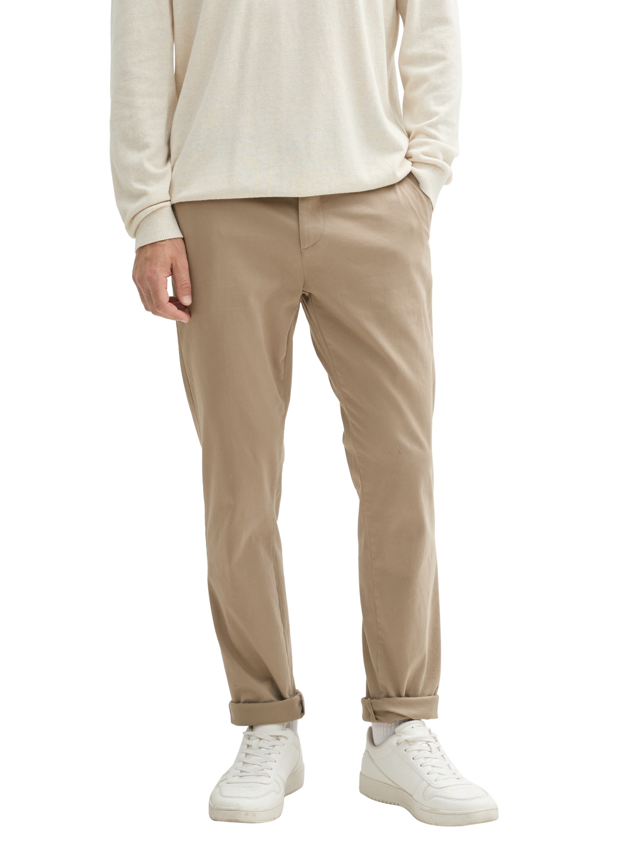 TOM TAILOR Chinohose »TRAVIS«  mit Gürtel