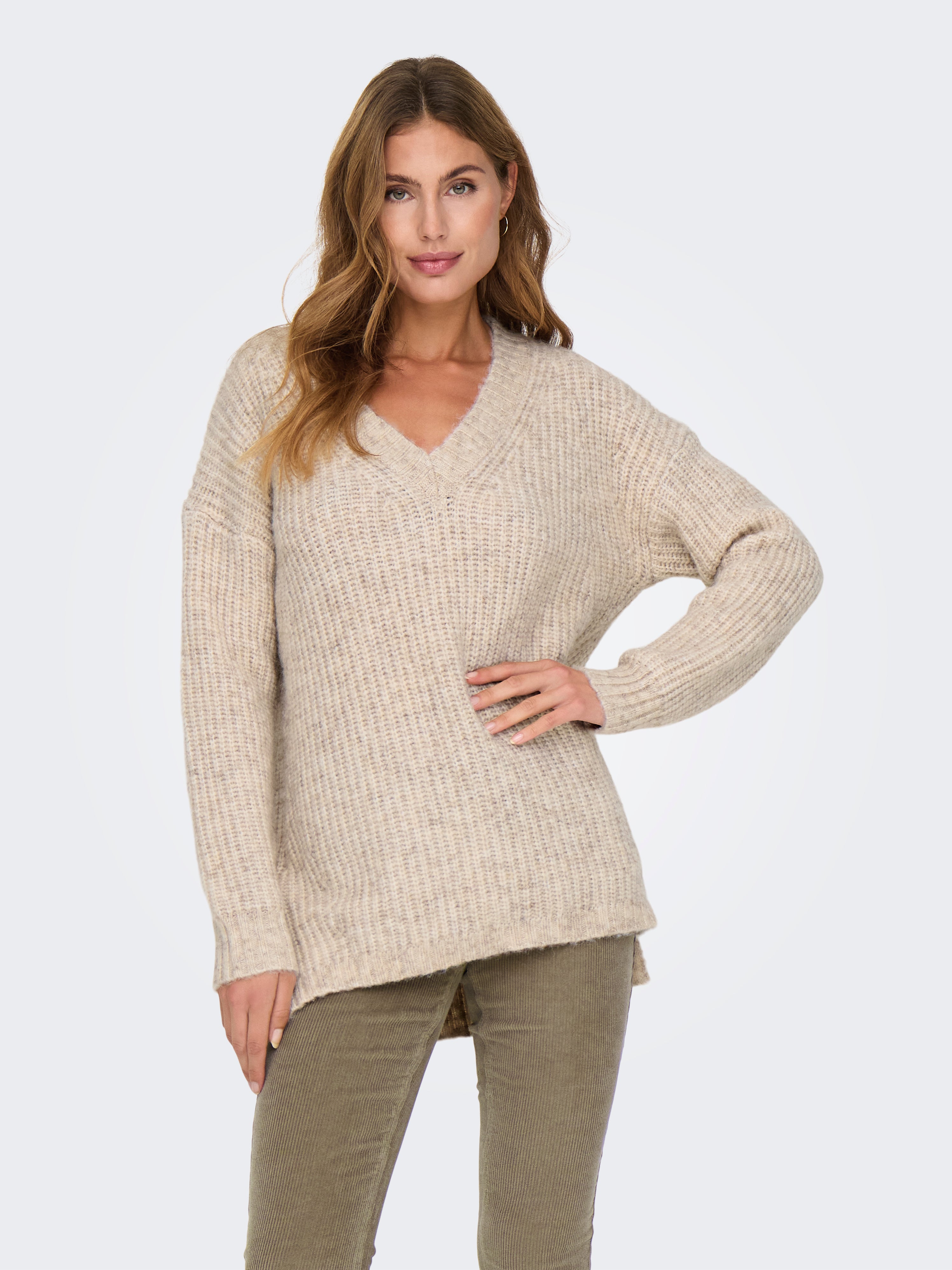 ONLIDA Strickpullover Birch