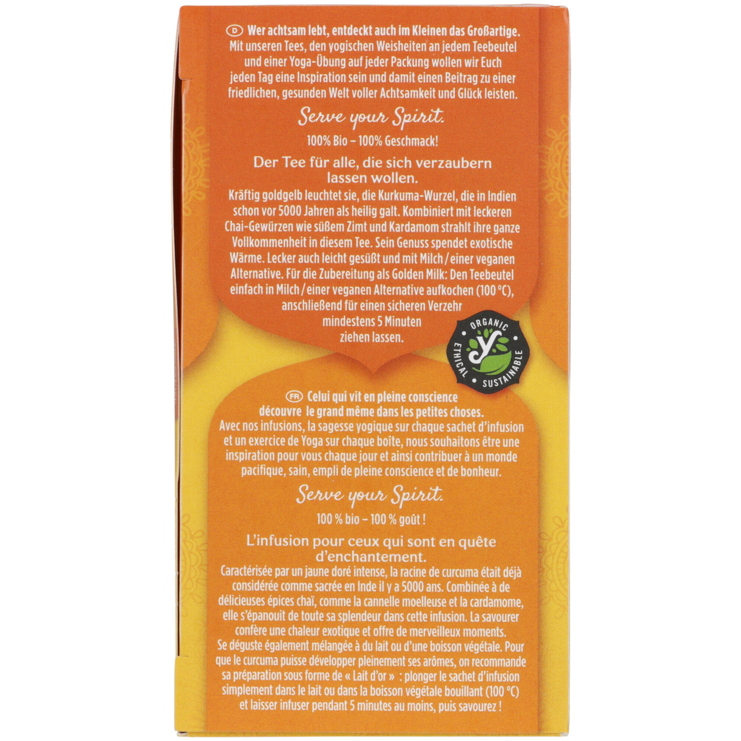 Yogi Tea Bio Kurkuma Chai 17 Beutel