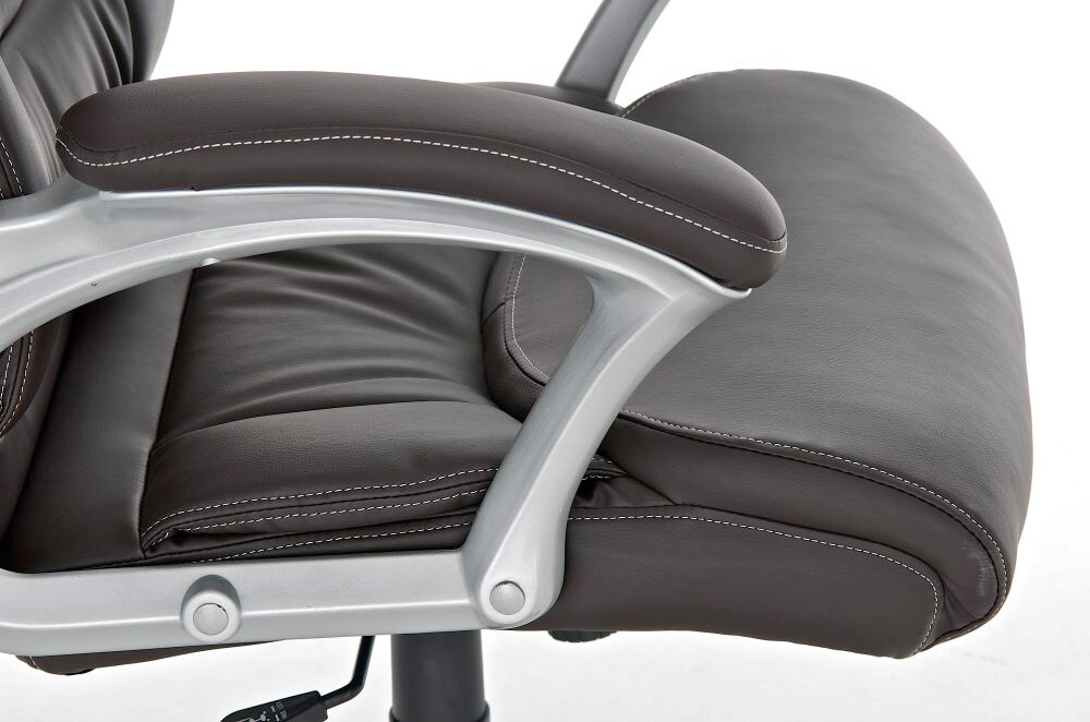 CLP Chefsessel TEXAS, Bürostuhl höhenverstellbar 48 - 56 cm, Wippfunktion, hochwertige Polsterung