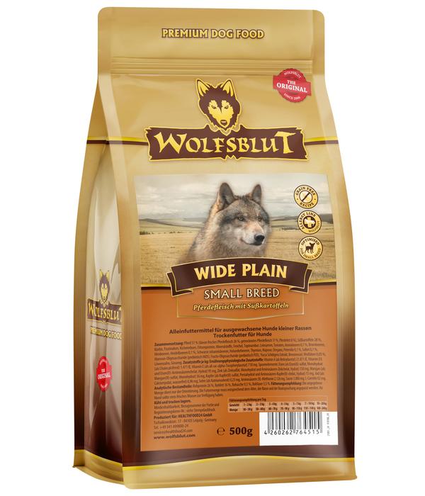 WOLFSBLUT Trockenfutter für Hunde Wide Plain,