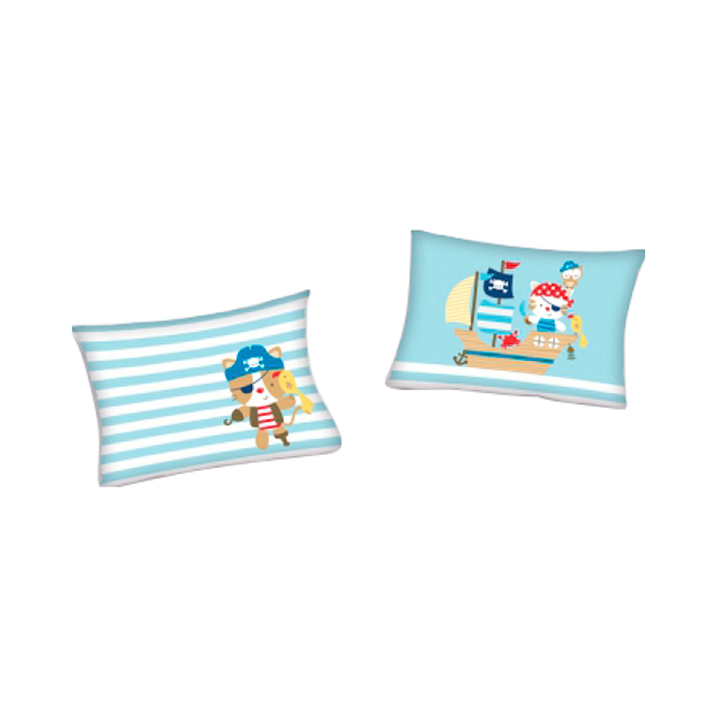 Baby Best Linon-Bettwäsche Little Pirates 40x60 / 100x135 cm