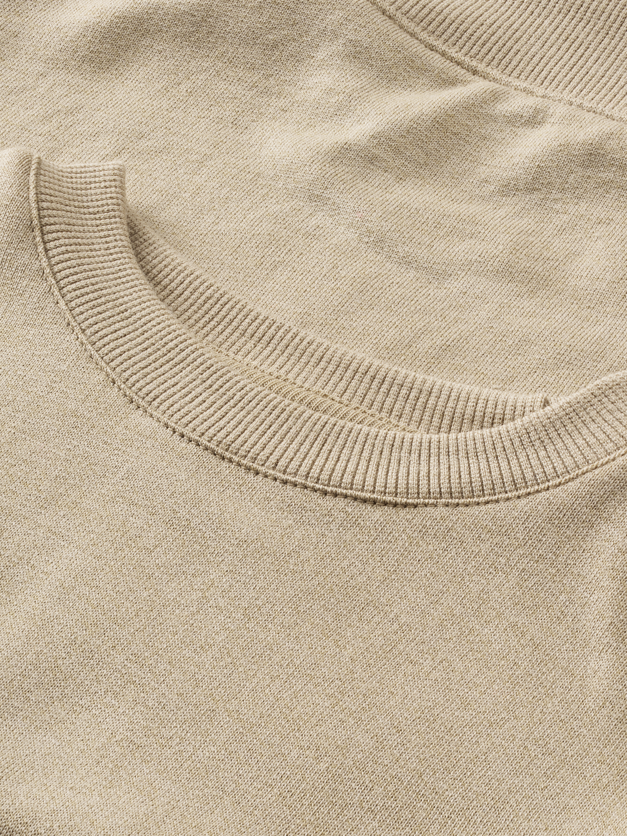 Sweater van merinowol voor kinderen in Beige