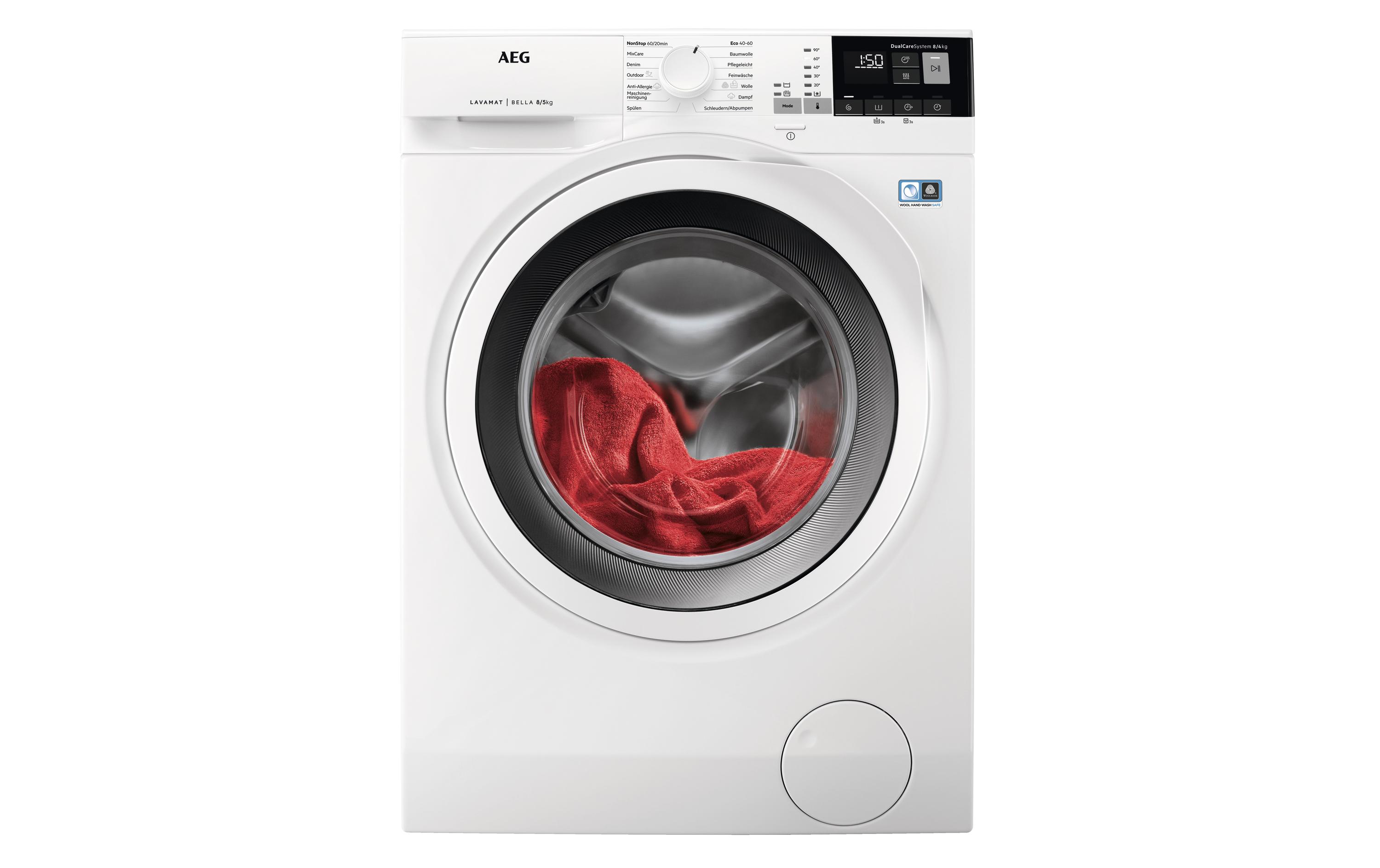Waschtrockner LB4660WT 8 kg / 5 kg<br>Frontloader mit 8 / 5 kg Ladekapazität (Waschen / Trocknen)