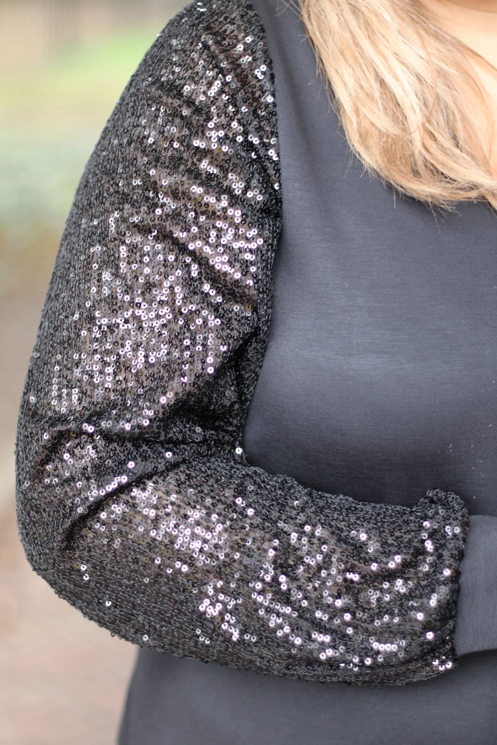 Culture - Chabrina Sequins Dress - Black